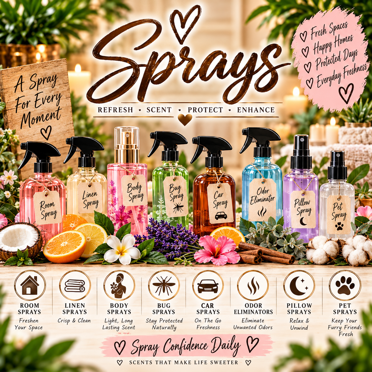 Sprays